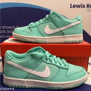 Nike Dunk Low Emerald Rise Kids Size 6y